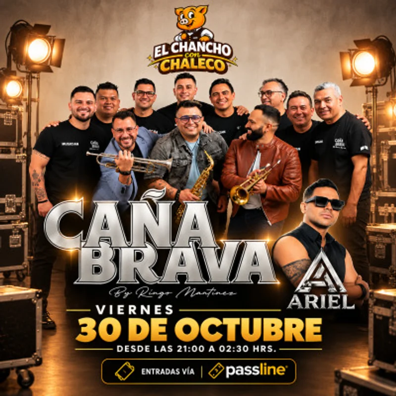 🎺🔥 ¡Caña Brava En Maipú! 🔥🎺