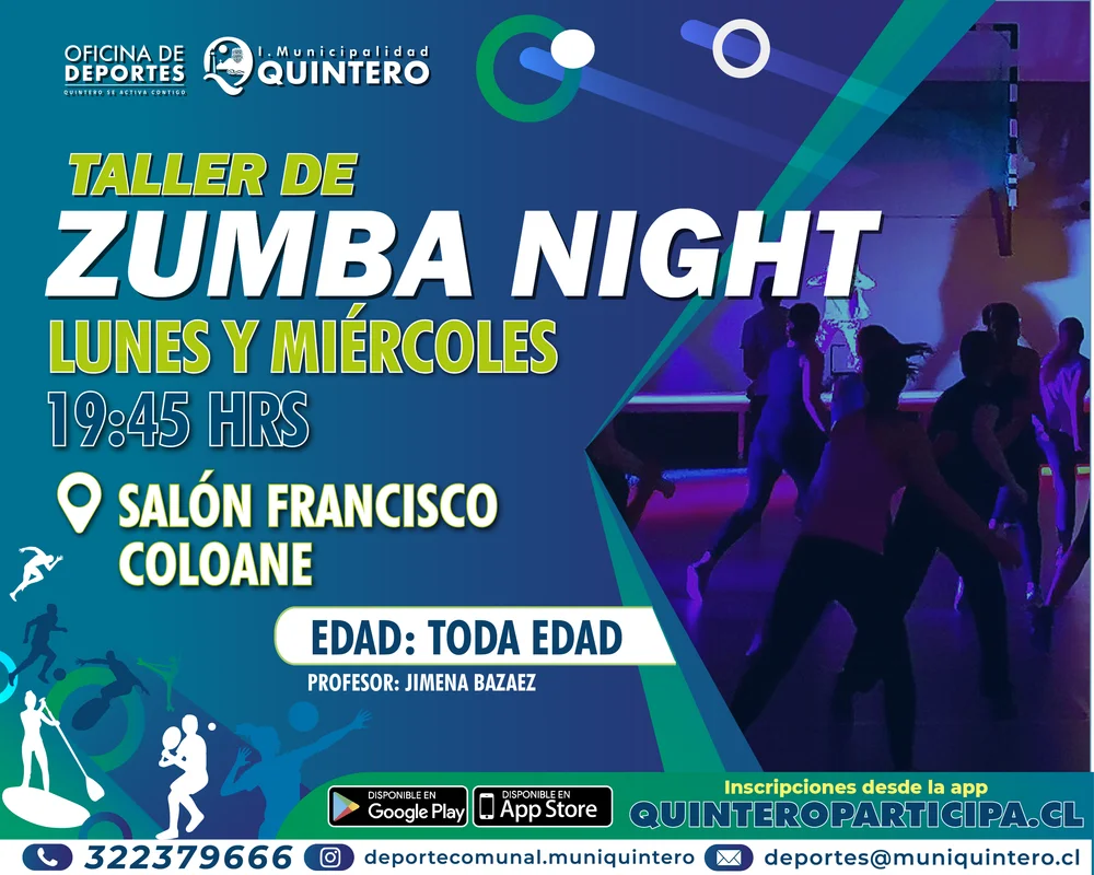 Taller De Zumba Night