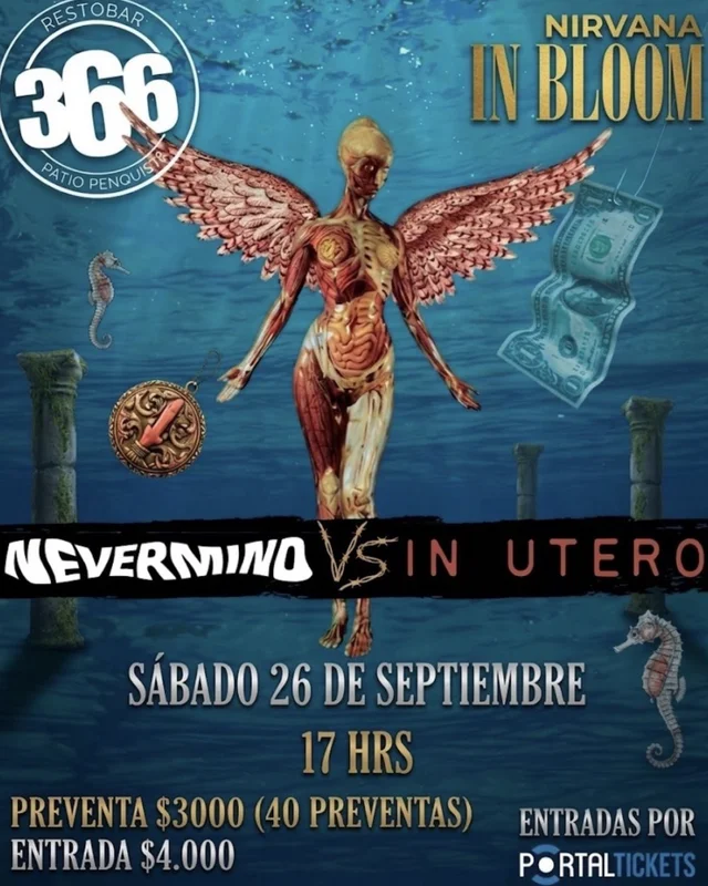 In Bloom: Tributo A Nirvana En 366 Patio Penquista, Concepción