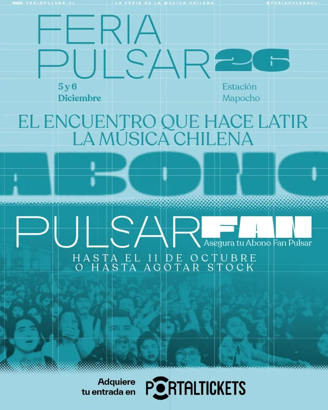 Feria Pulsar 2026 - Estación Mapocho