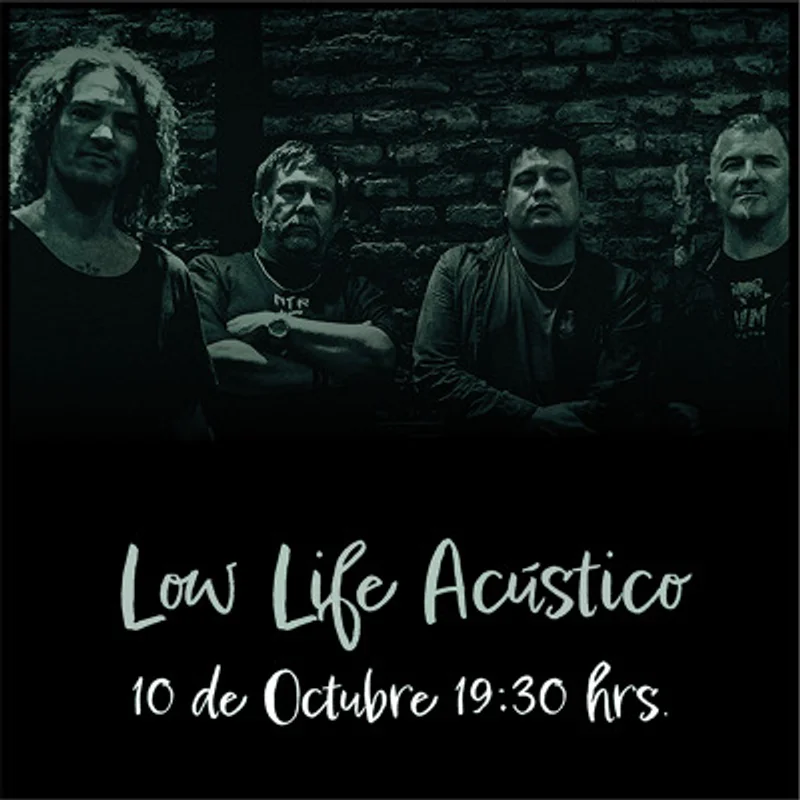 PACIFICO Low Life Acústico en Bar de René