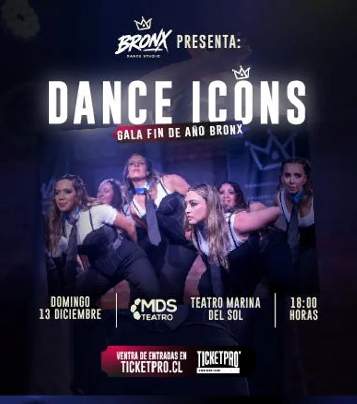 Dance Icons, Gala Fin De Año Bronx - Talcahuano