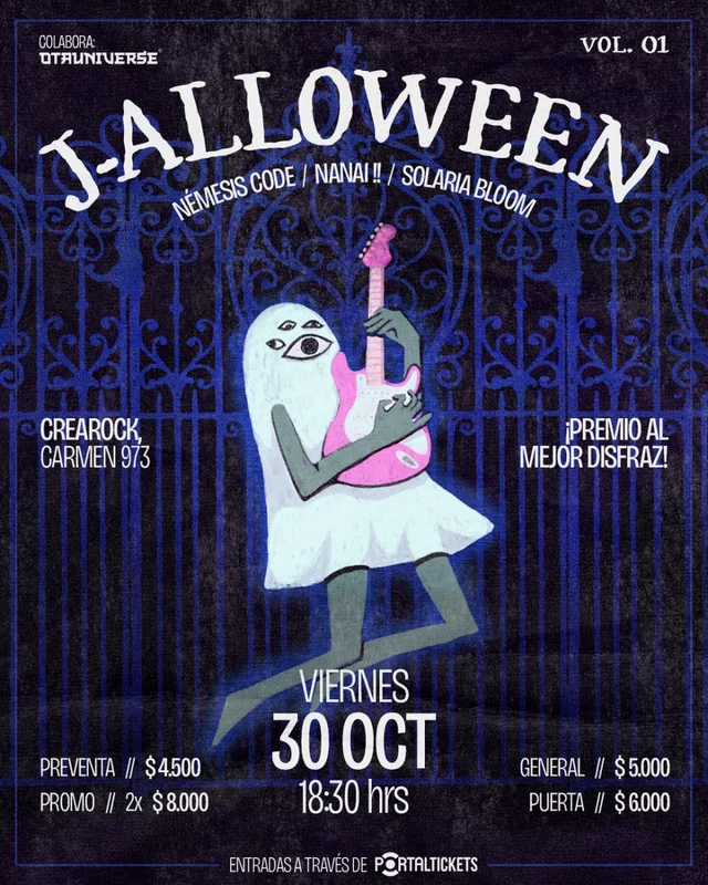 J-Alloween Vol. 01 En Crearock