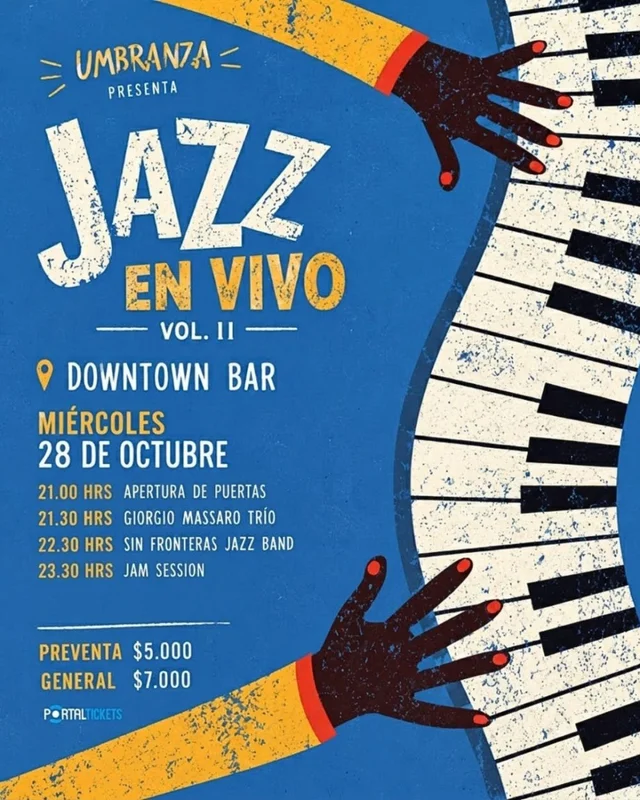 Jazz En Vivo Vol. Ii En Downtown Bar, Iquique