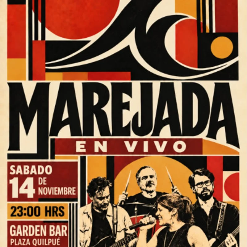 Marejada . Musica En Vivo Covers De Los 80 Y 90 Rocklatino , British Pop