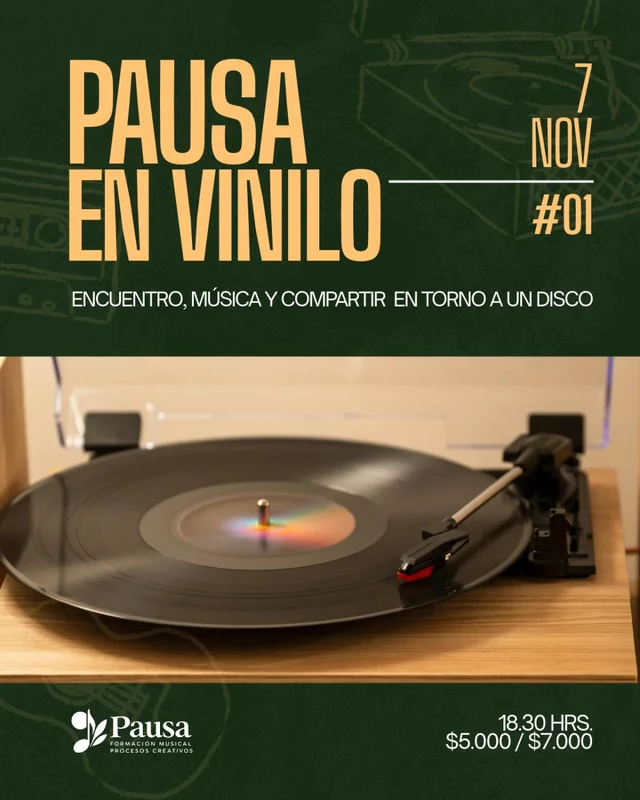 Pausa En Vinilo #1: Música, Encuentro Y Compartir | Olmué