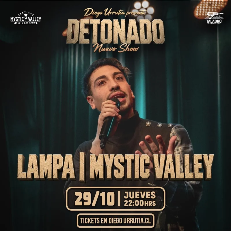 Diego Urrutia “Detonao” en Mystic Valley - Lampa