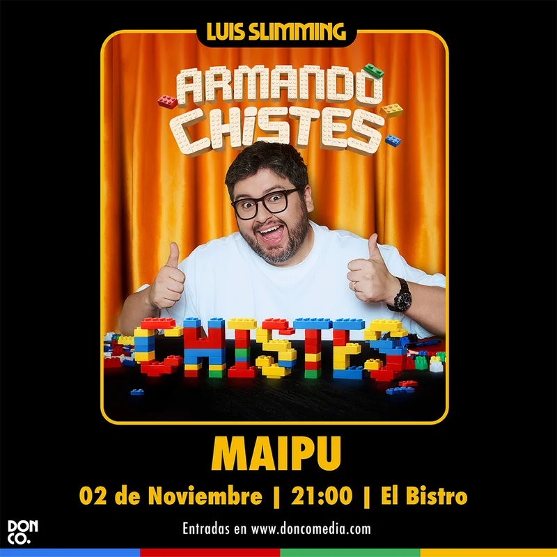Luis Slimming / El Bistro / Maipu / 2 de Noviembre / 21:00 hrs