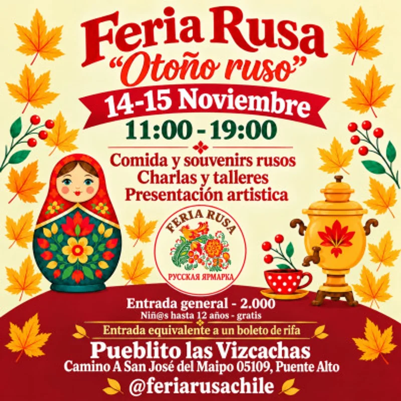 Feria Otoño Ruso - 15 Noviembre