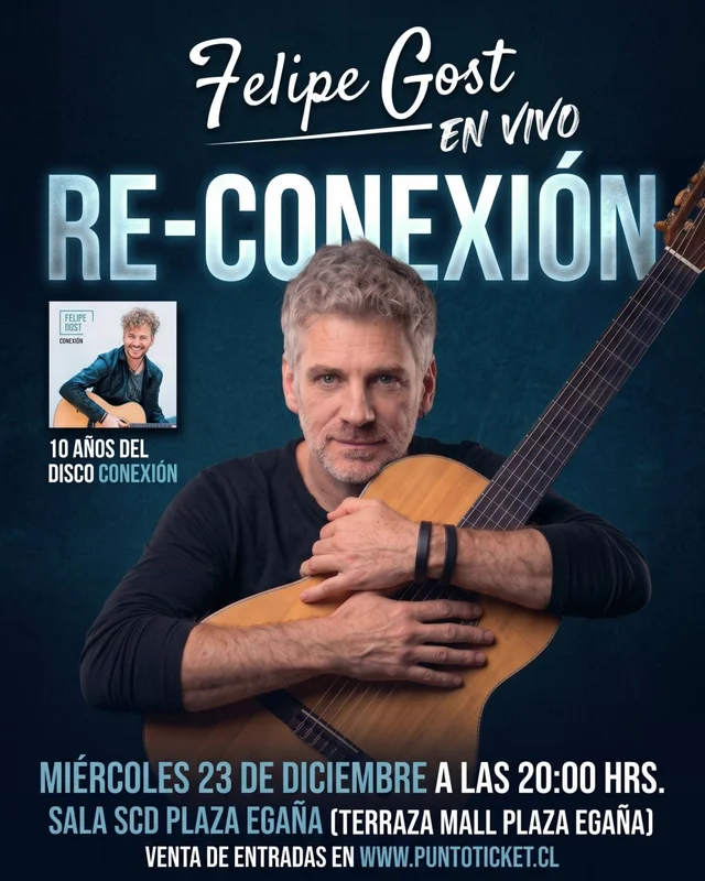 Felipe Gost Re-Conexión En Sala Scd Egaña
