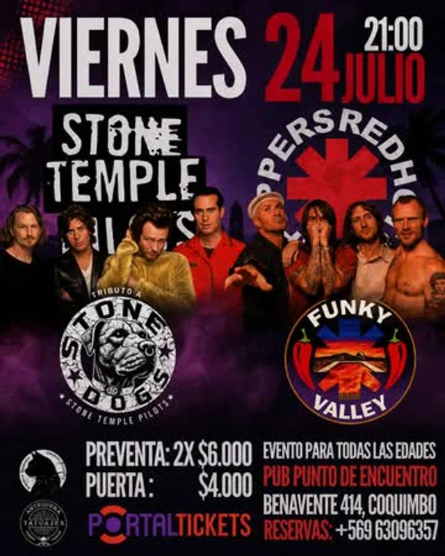 Grunge Funk Punto De Encuentro, Coquimbo