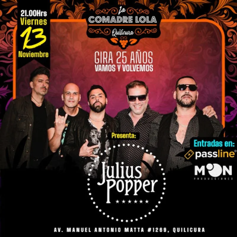 JULIUS POPPER en La Comadre Lola