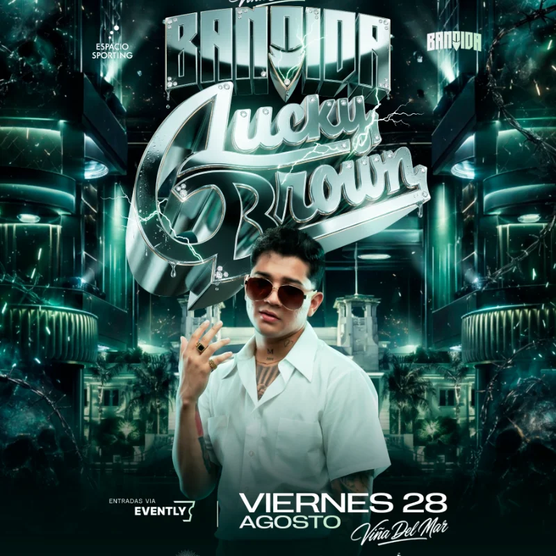 Lucky Brown En Vivo 🎤 Espacio Sporting 🏟️ Viernes 28 De Agosto ⭐️