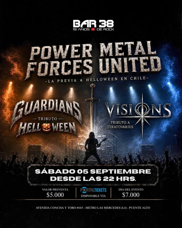Bar38 Presenta: Power Metal Forces United