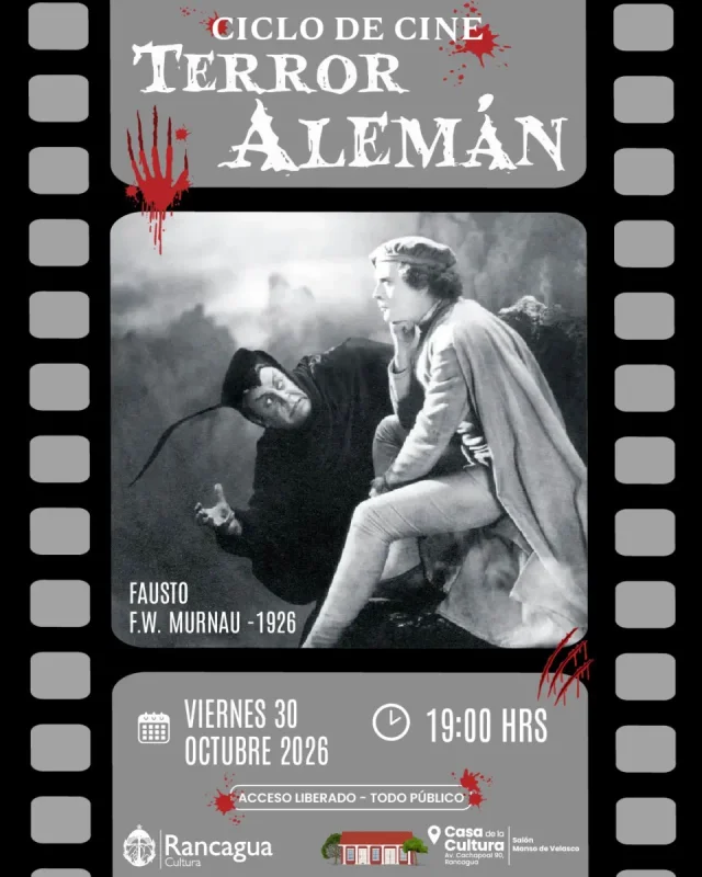 El terror Alemán continúa en casa de la cultura con "Fausto"