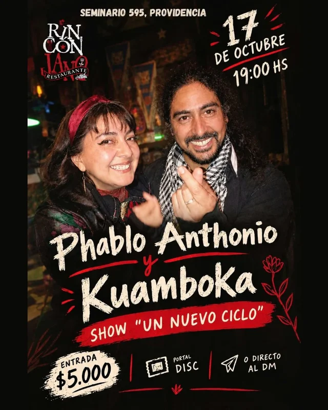 Un Nuevo Ciclo: Phablo Anthonio + Kuamboka En El Rincón De Jano