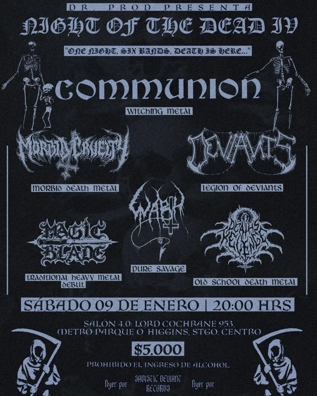 Night Of The Dead Iv En Salon 4.0