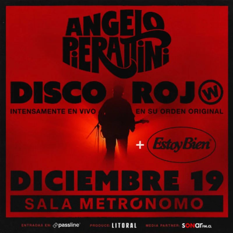 Angelo Pierattini: Disco Rojo de Weichafe en vivo