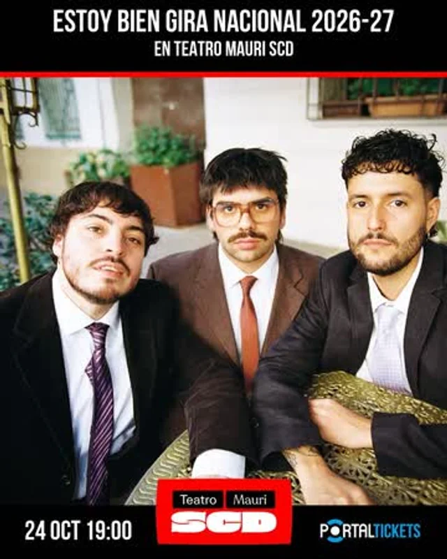 Estoy Bien En Teatro Mauri Scd Valparaiso - Gira Nacional 2026-2027, Segundo Lp