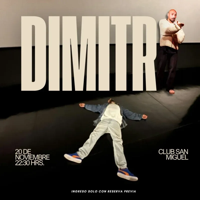 Dimitri En El Club De San Miguel 20 De Noviembre 22:30 Hrs
