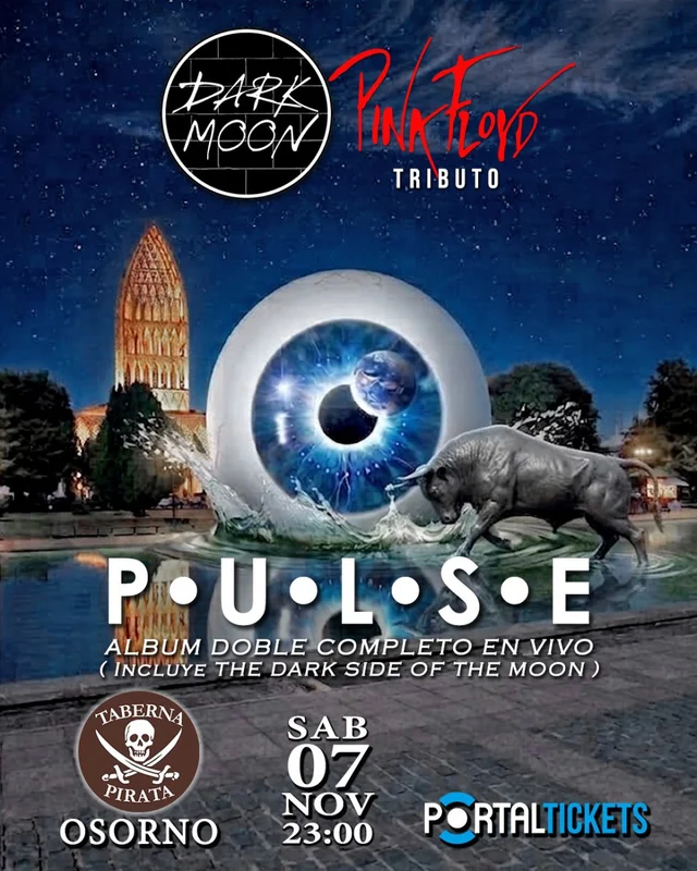Dark Moon: Tributo A Pink Floyd En Taberna Pirata, Osorno