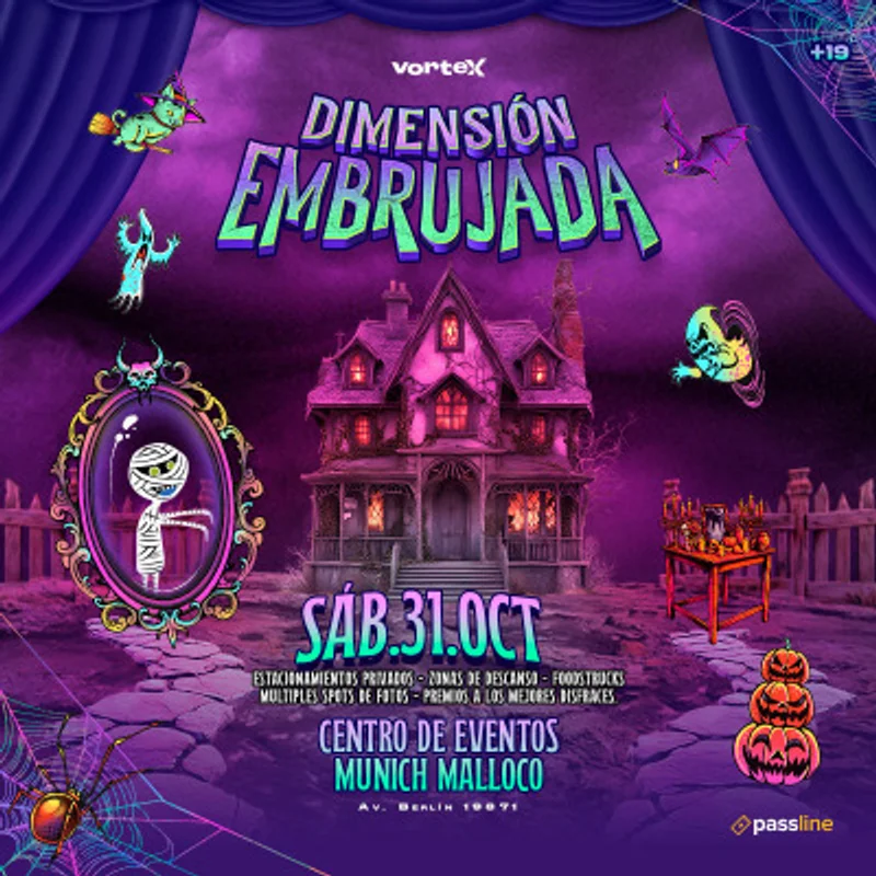 🦇DIMENSIÓN EMBRUJADA🕸️🎃 Halloween 2026