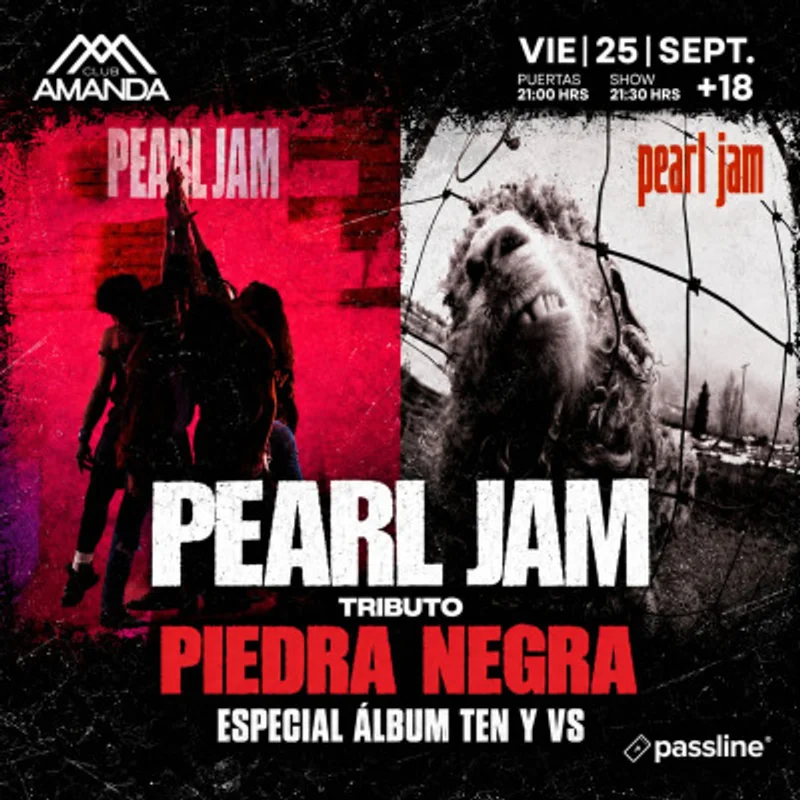 Pearl Jam - Tributo Piedra Negra / Especial Álbum Ten Y Vs