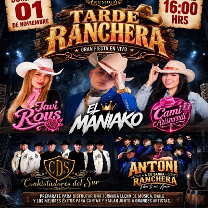 Tarde De Rancheras Sala25 - Domingo 01 - Noviembre