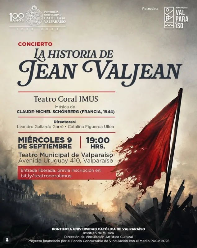 Teatro Municipal de Valparaíso – La Historia de Jean Vanjean