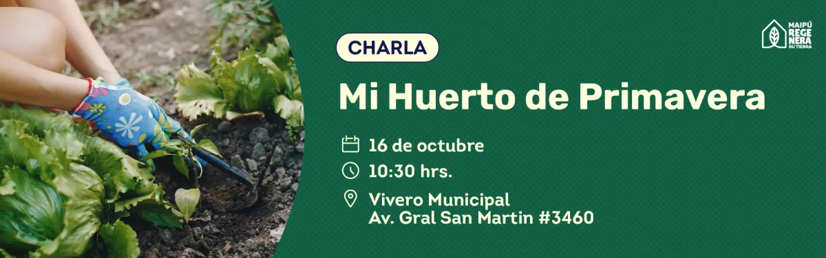 Charla Huerto de Primavera