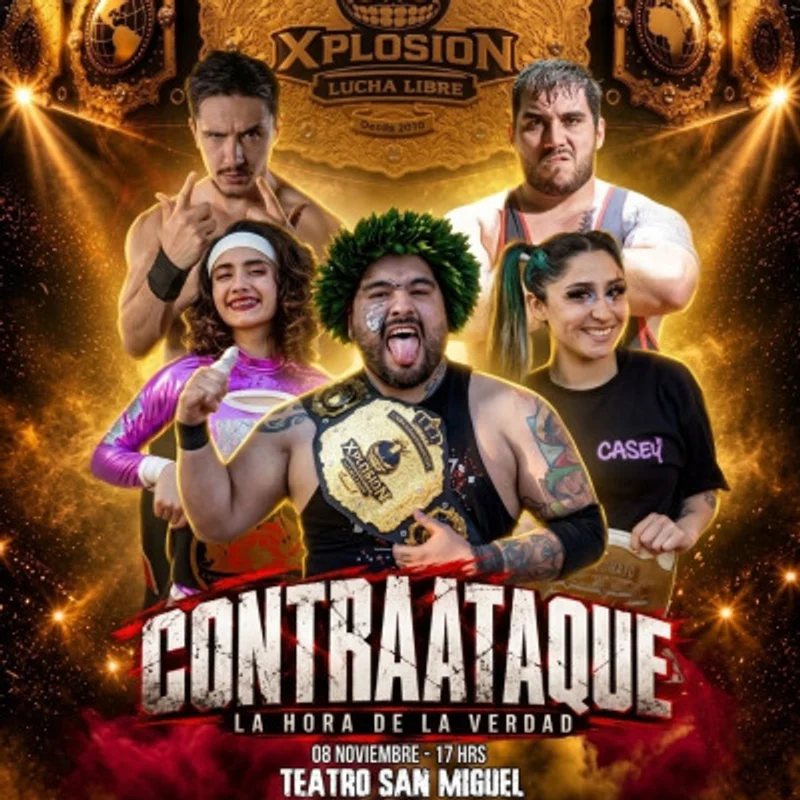 Lucha libre Xplosion presenta Contraataque