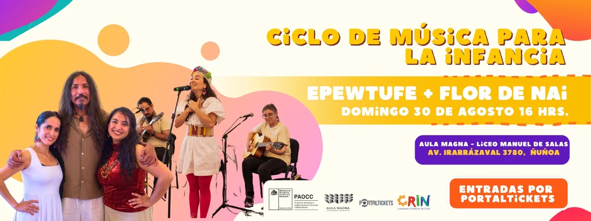 Epewtufe + Flor De Nai En El Aula Magna Del Liceo Manuel De Salas