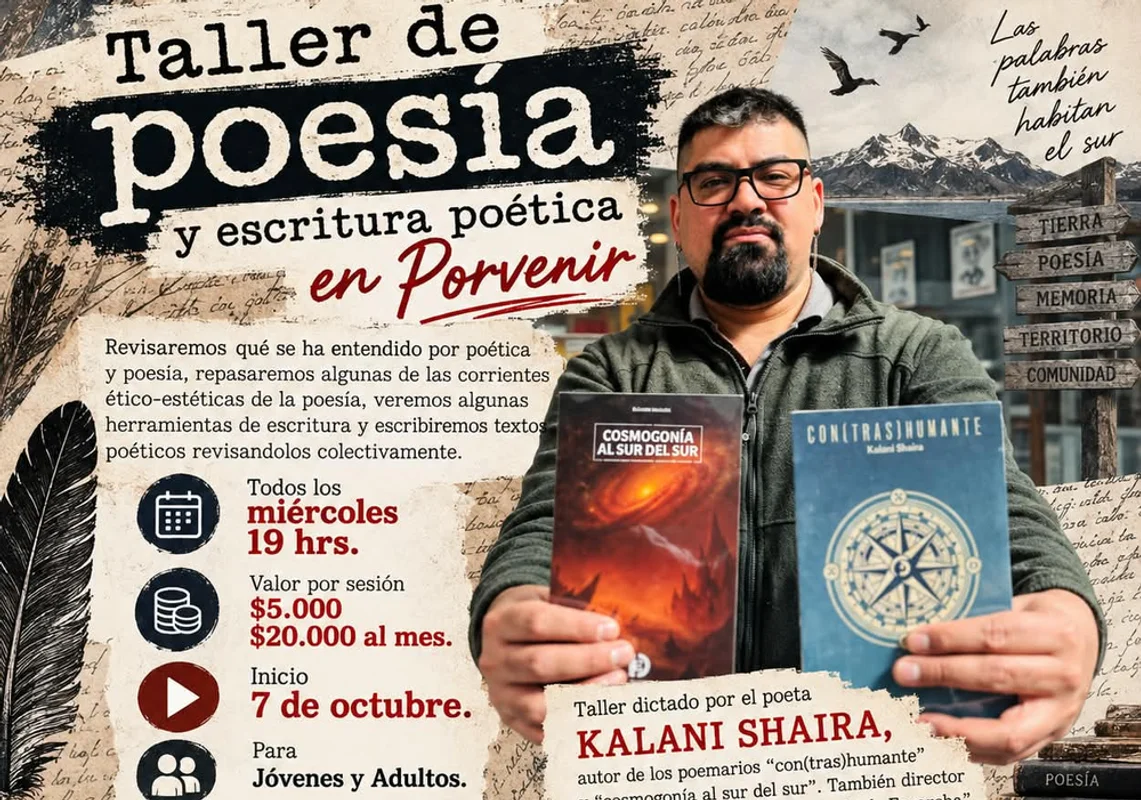 Taller de poesía y escritura poética