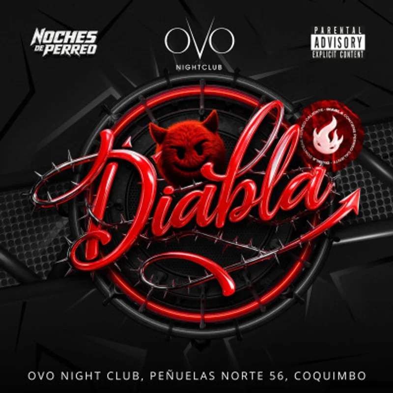Fiesta Diabla📍Ovo Night Club 😈 Edición #4🔥