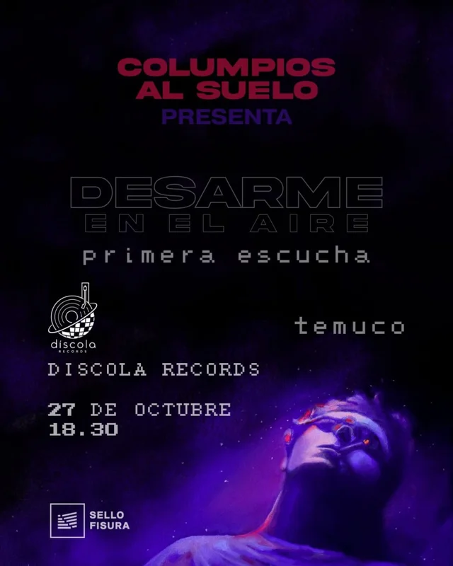 Columpios Al Suelo Primera Escucha Nuevo Álbum: Desarme En El Aire En Díscola Records, Temuco