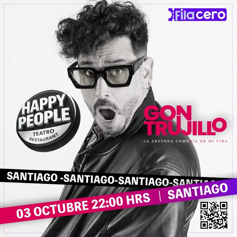 Gon Trujillo en Happy People Santiago