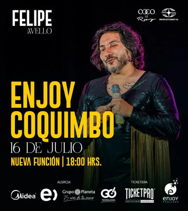 Felipe Avello Coquimbo - 16 Julio 18:00 Hrs