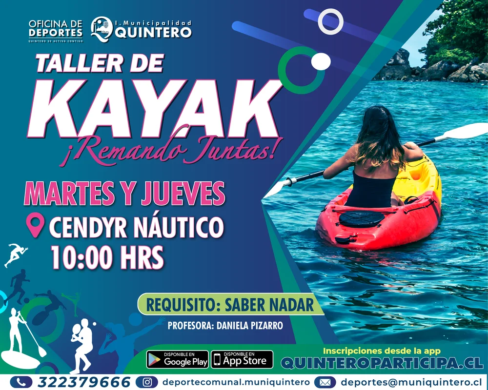 Taller De Kayak (Remando Juntas)