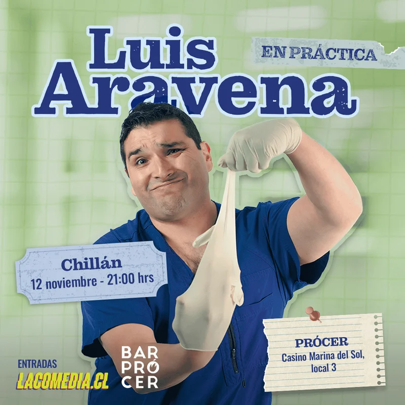 Luis Aravena en Chillán