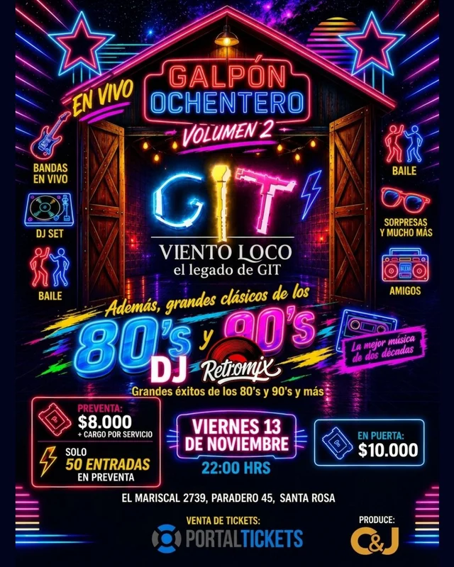 Galpon Ochentero Volumen 2 En El Galpón Ranchero