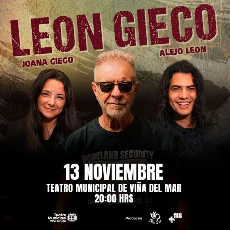 Leon Gieco -Teatro Municipal de Viña del Mar
