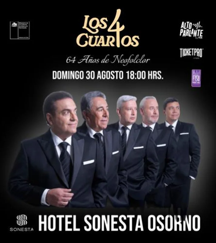 Los Cuatro Cuartos - 64 Años De Neofolklor - Osorno