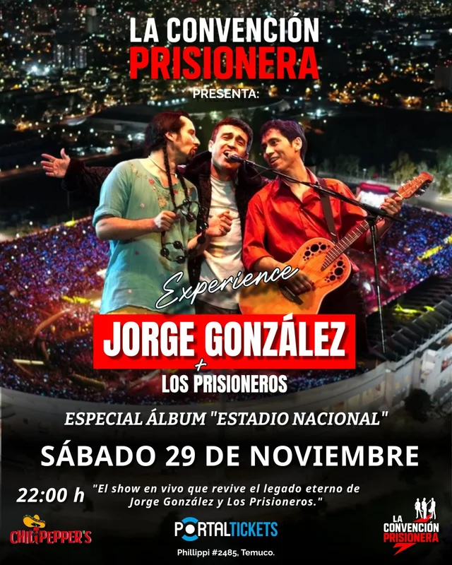 Tributo A Los Prisioneros: Especial Estadio Nacional En Chilipeppers - Temuco