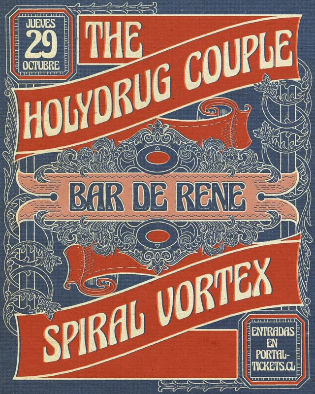 The Holydrug Couple + Spiral Vortex En Bar De René