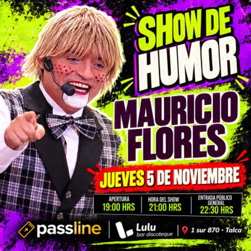 Mauricio Flores en Lulu Bar