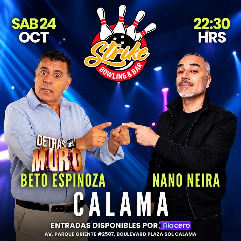 Detrás del Muro en Calama