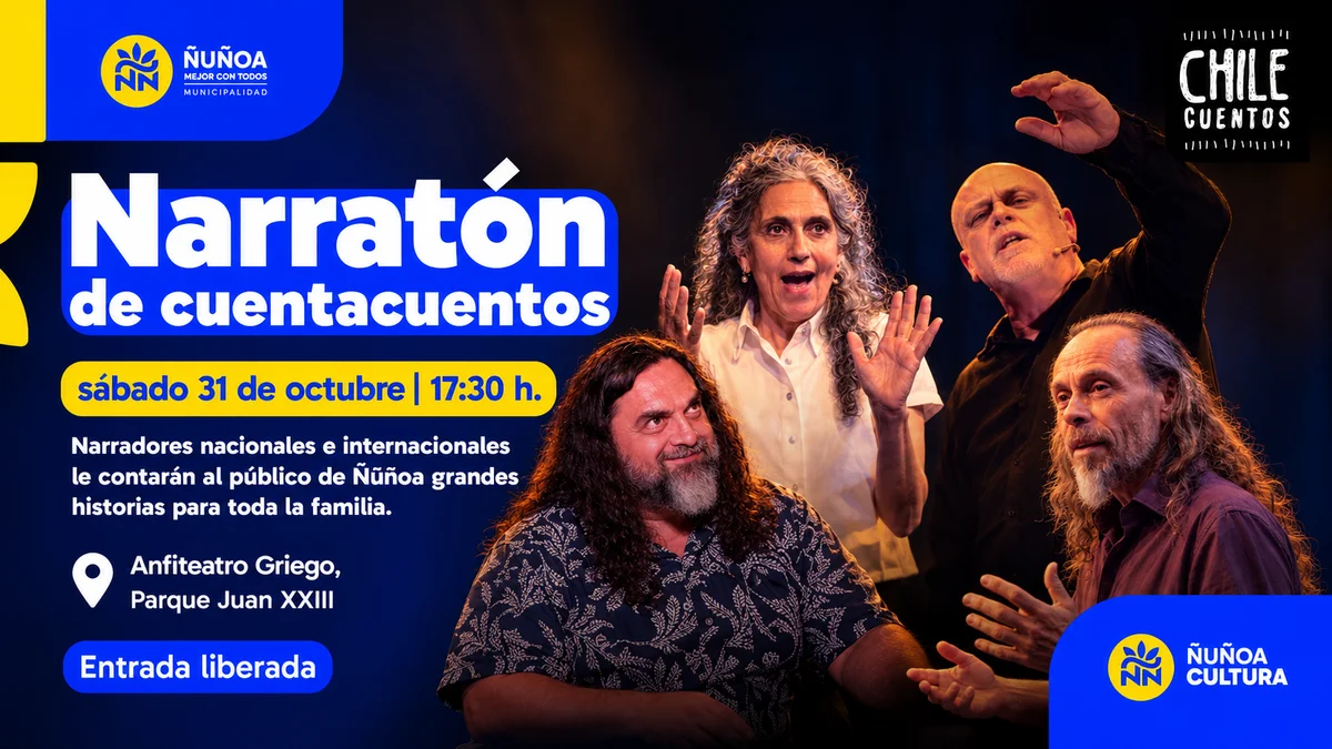 Narratón de Cuentacuentos: Grandes historias para toda la familia en Ñuñoa