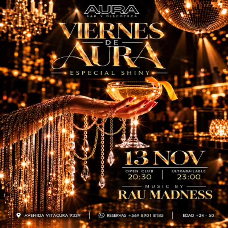 Aura ★ VIERNES 13 NOVIEMBRE ★