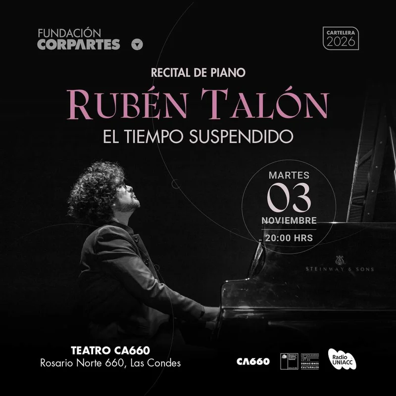 Entradas para Recital de Piano Rubén Talón | CA660