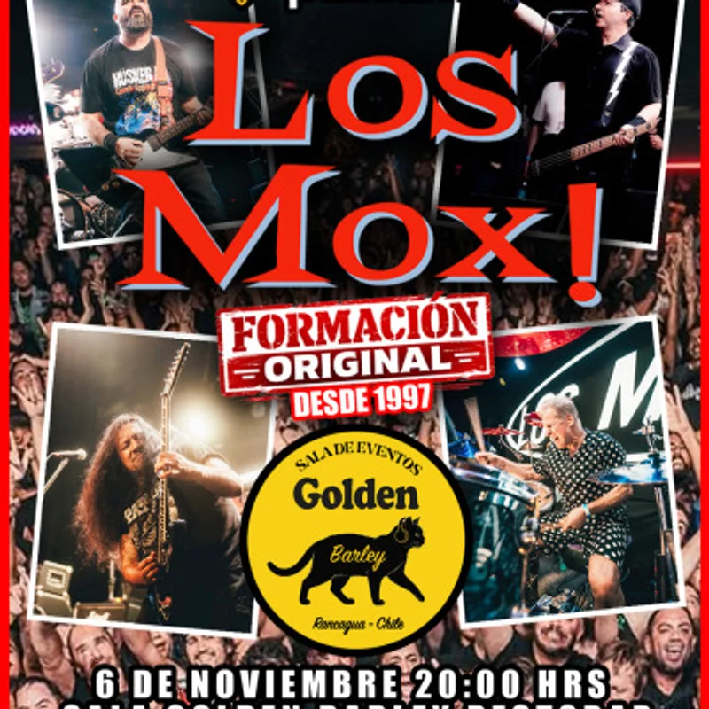 Los Mox! En Rancagua